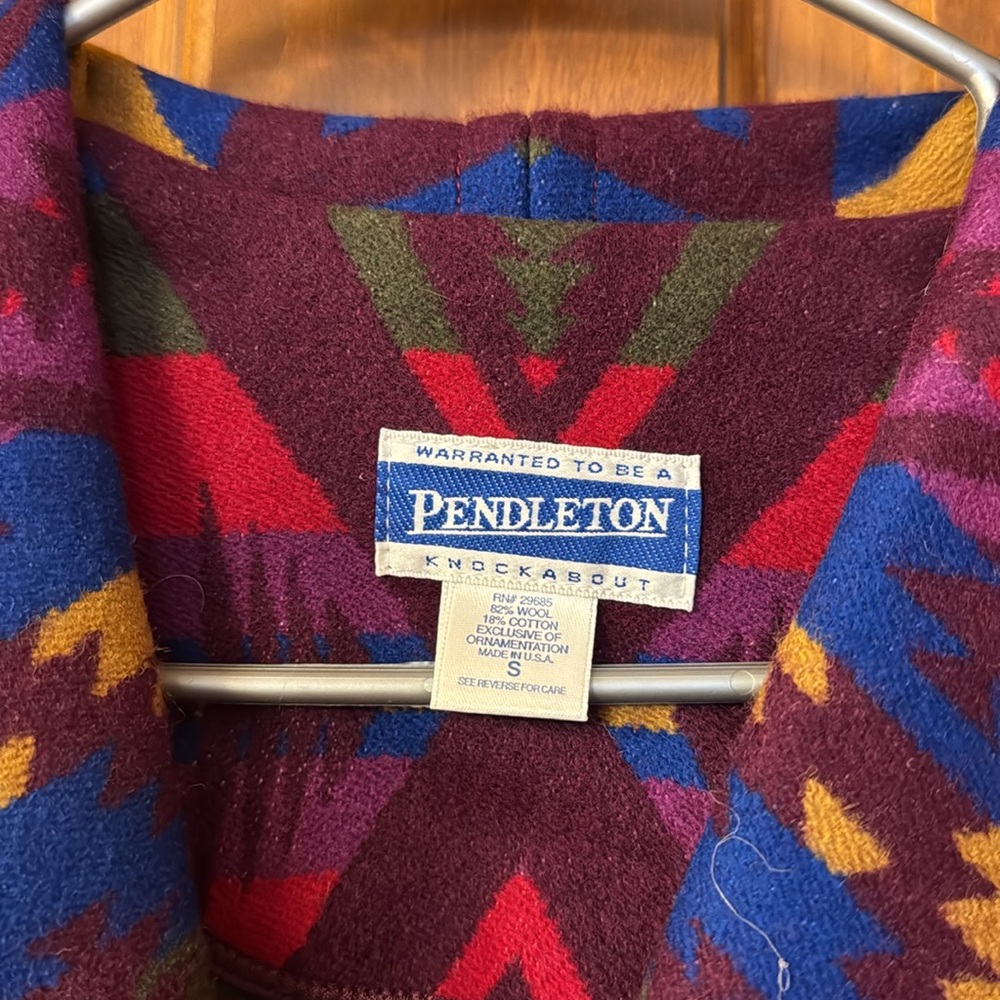 Vintage Wool Pendleton Jacket Knockabout - image 5